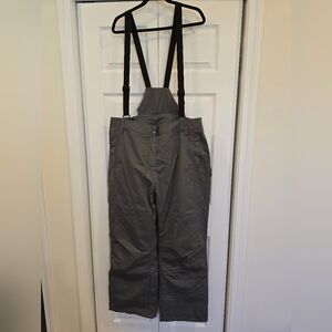 Ski/Snow Bib Pants Gray
